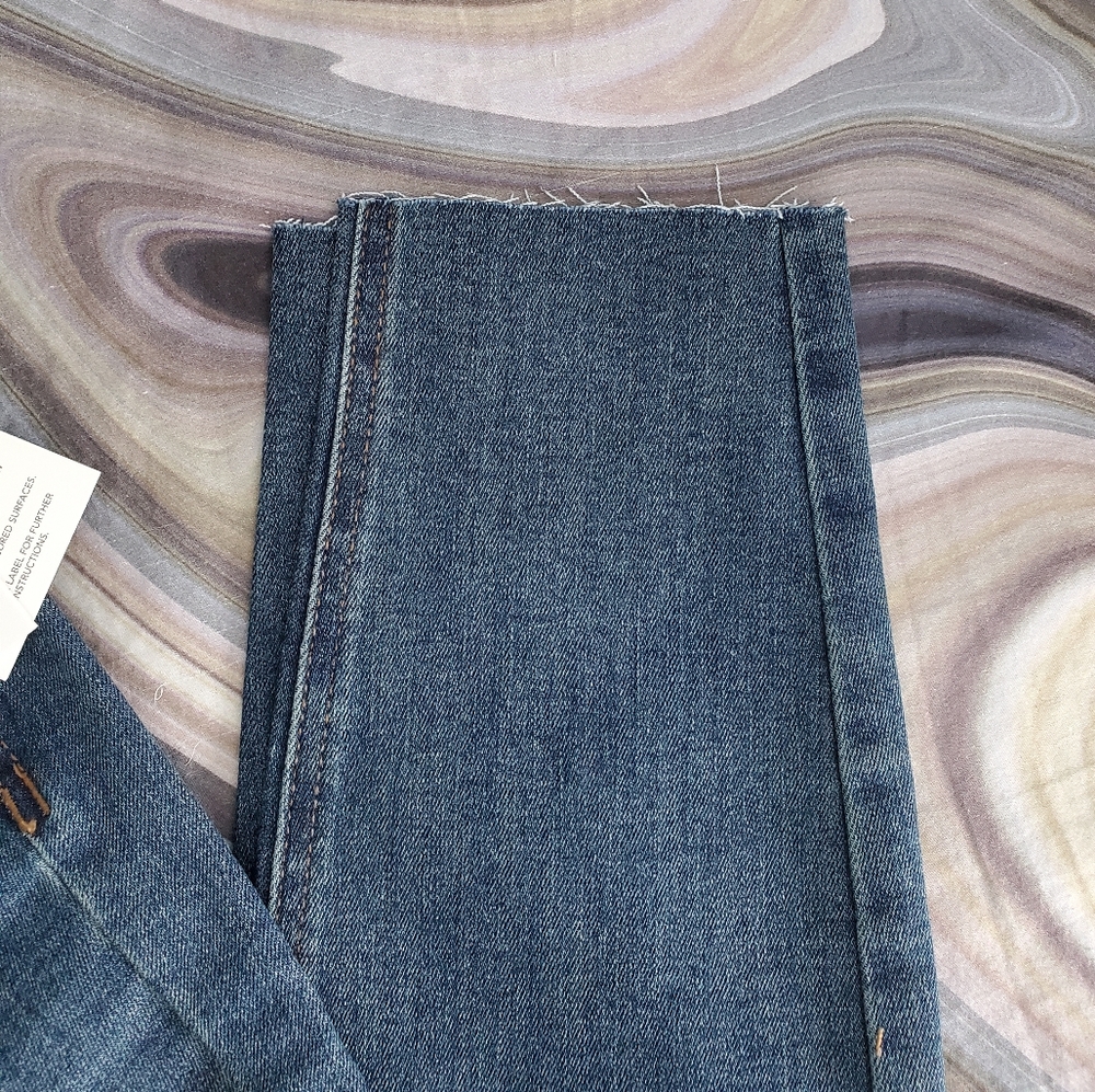 Oat New York Dark Gulf High Rise Skinny Ankle Jeans - Picture 6 of 6